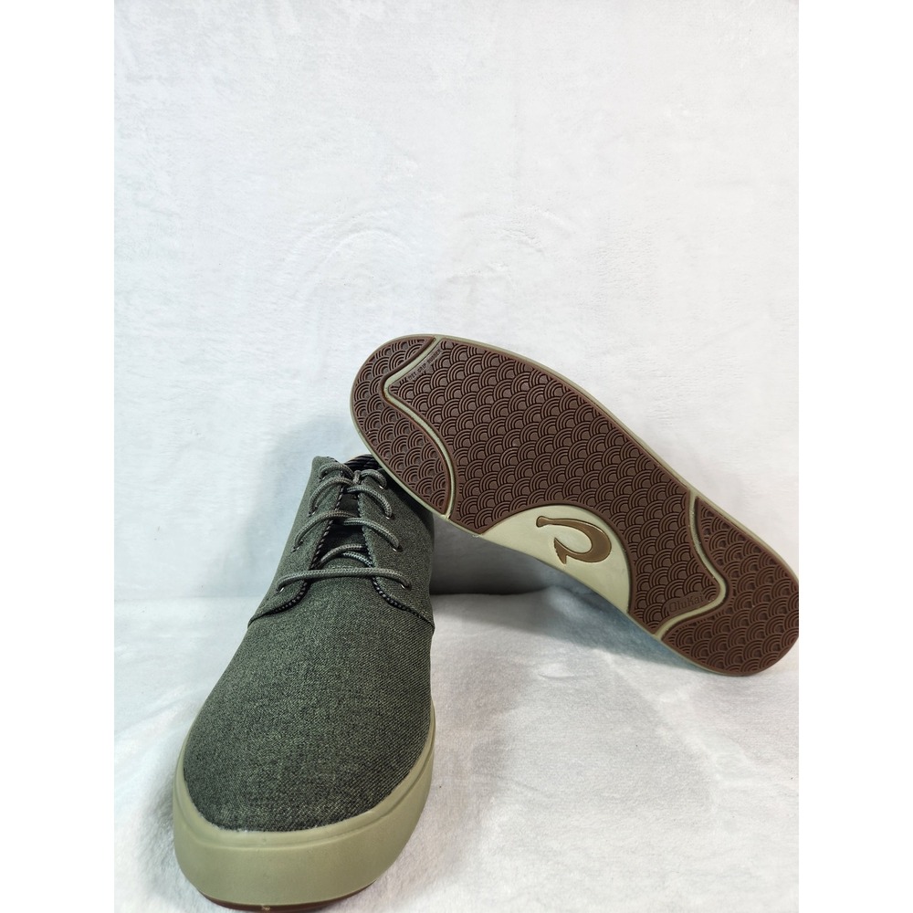Olukai Nana Hele Wai'apo Olive Chukka Boots Men's Size 12 - New - Picture 4 of 15